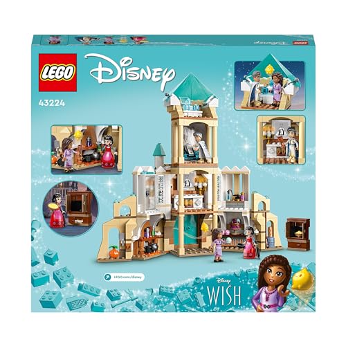LEGO 43224 Disney Wish Il Castello di Re Magnifico