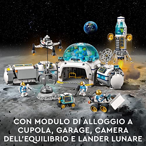 LEGO 60350 City, Base Di Ricerca Lunare