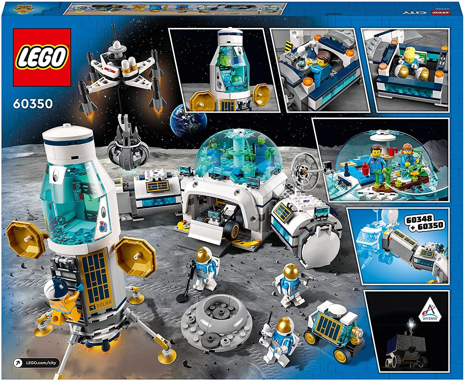 LEGO 60350 City - Base di Ricerca Lunare