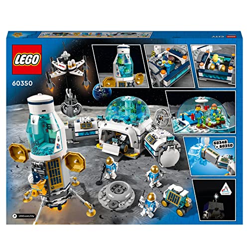 LEGO 60350 City, Base Di Ricerca Lunare