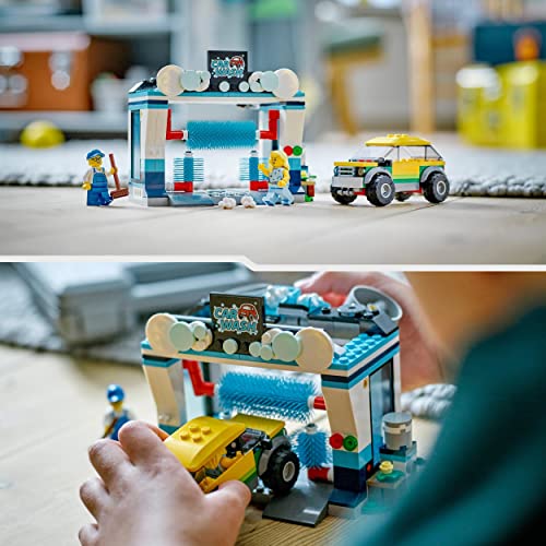 LEGO 60362 City Autolavaggio con Spazzole Rotanti