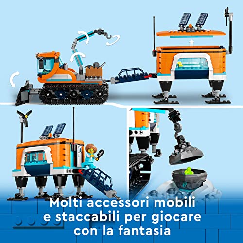 LEGO 60378 City Ruspa e Laboratorio Mobile Artico