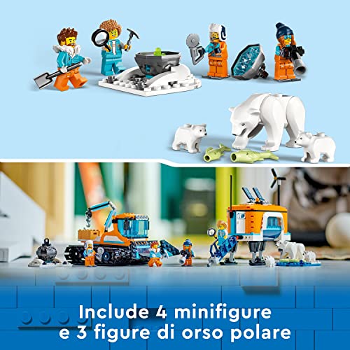 LEGO 60378 City Ruspa e Laboratorio Mobile Artico