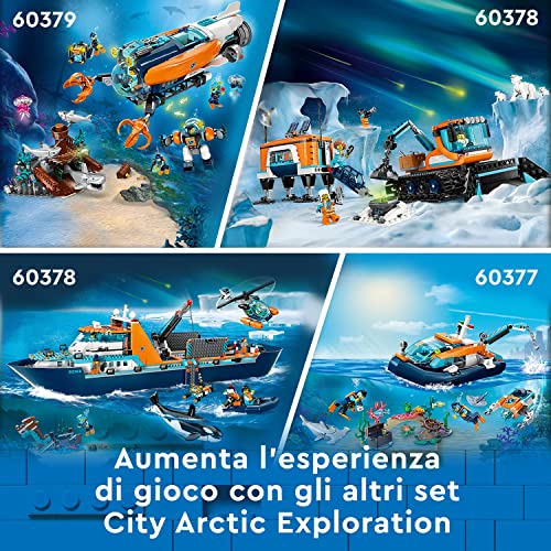 LEGO 60379 City Sottomarino per Esplorazioni Abissali