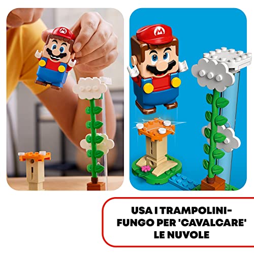 LEGO 71409 Super Mario Sfida sulle Nuvole di Spike Gigante