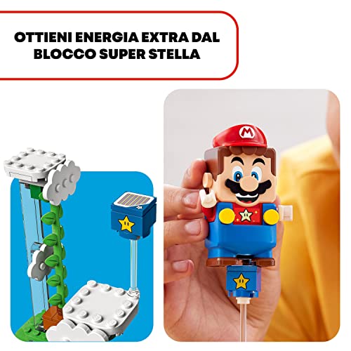 LEGO 71409 Super Mario Sfida sulle Nuvole di Spike Gigante