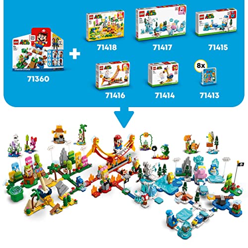 LEGO 71417 Super Mario, Avventura sulla Neve di Tricherino