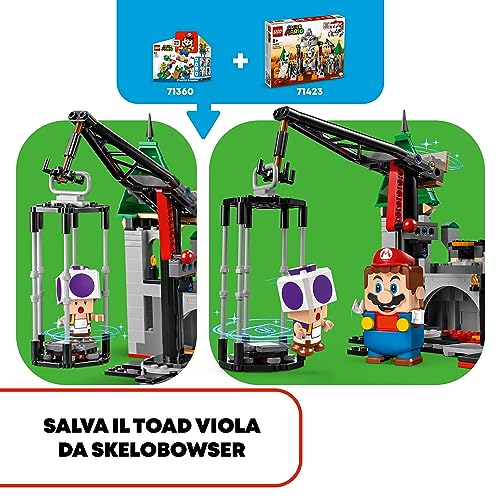 LEGO 71423 Super Mario - Battaglia al Castello di Skelobowser