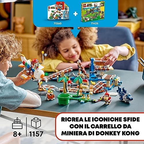 LEGO 71425 Super Mario Corsa nella Miniera di Diddy Kong