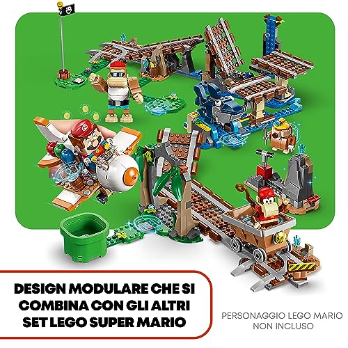 LEGO 71425 Super Mario Corsa nella Miniera di Diddy Kong