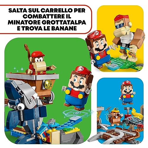 LEGO 71425 Super Mario Corsa nella Miniera di Diddy Kong