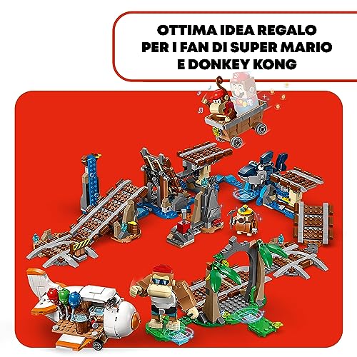 LEGO 71425 Super Mario Corsa nella Miniera di Diddy Kong