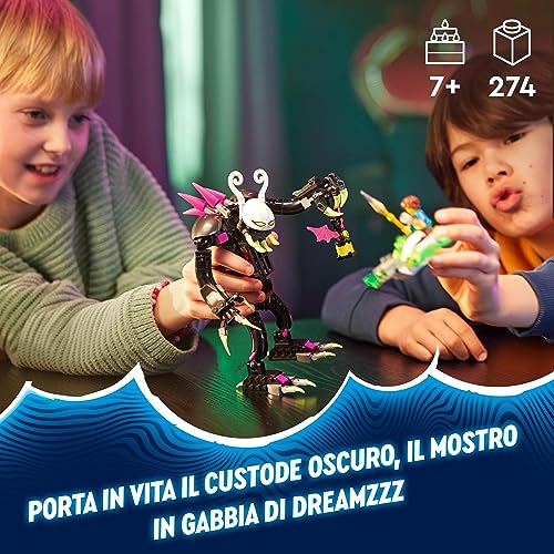 LEGO 71455 DREAMZzz Il Mostro Gabbia Custode Oscuro