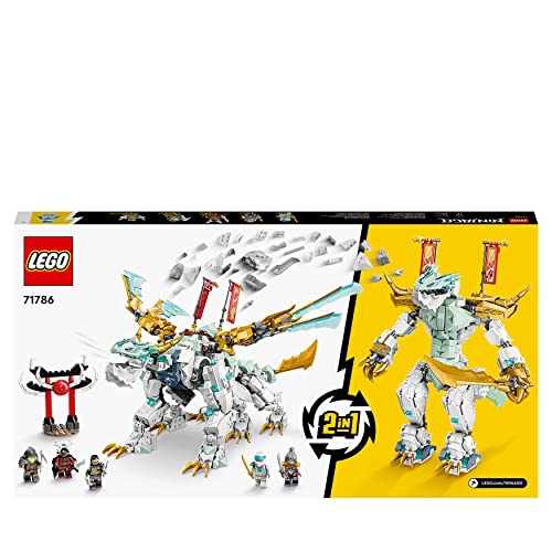 LEGO 71786 NINJAGO - Drago di Ghiaccio di Zane