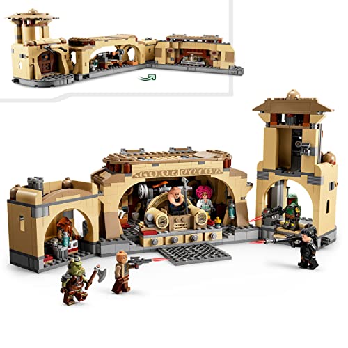 LEGO 75326 Star Wars La Sala del Trono di Boba Fett