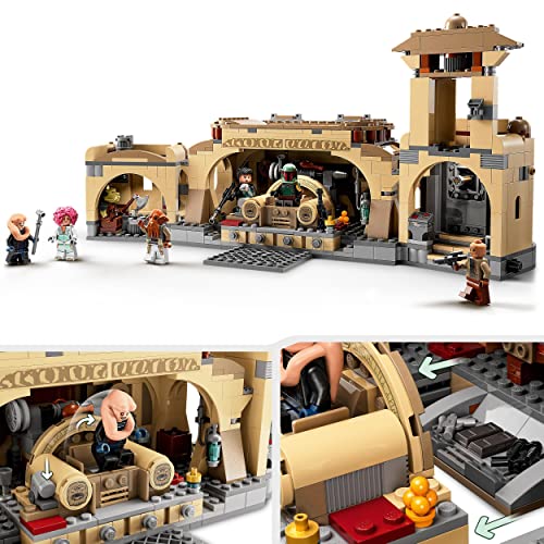 LEGO 75326 Star Wars La Sala del Trono di Boba Fett