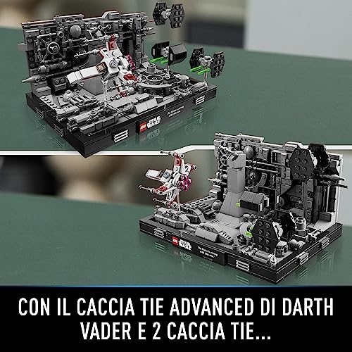 LEGO 75329 Star Wars - Diorama Volo sulla Trincea della Morte Nera
