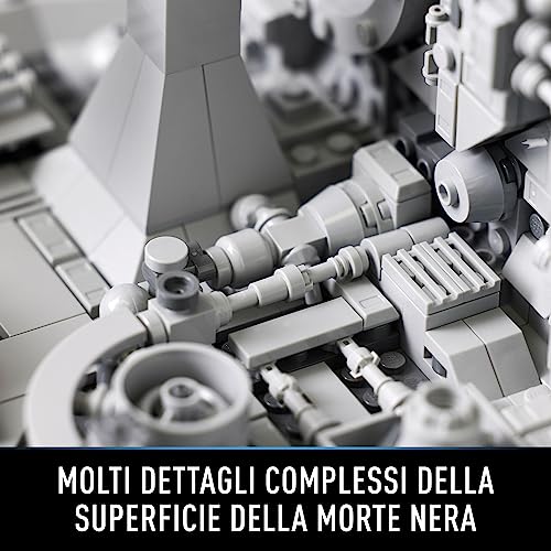 LEGO 75329 Star Wars - Diorama Volo sulla Trincea della Morte Nera