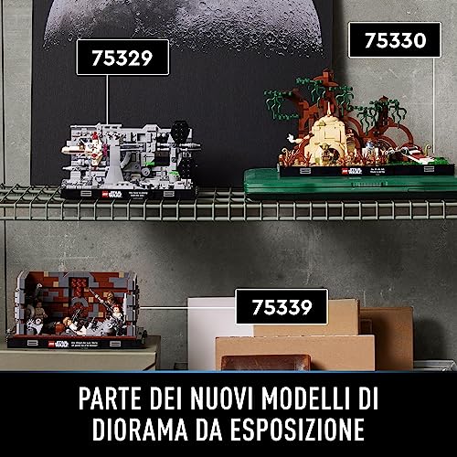LEGO 75329 Star Wars - Diorama Volo sulla Trincea della Morte Nera