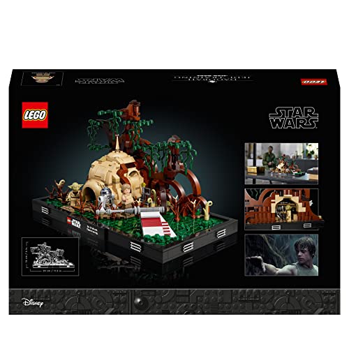 LEGO 75330 Star Wars Diorama Addestramento Jedi Su Dagobah