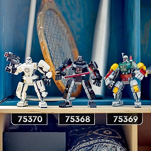 LEGO 75370 Star Wars Mech di Stormtrooper, Action Figure giocattolo