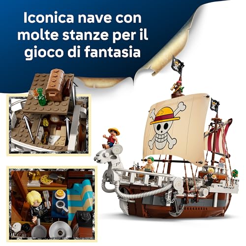 LEGO 75639 ONE PIECE La Nave Pirata Going Merry
