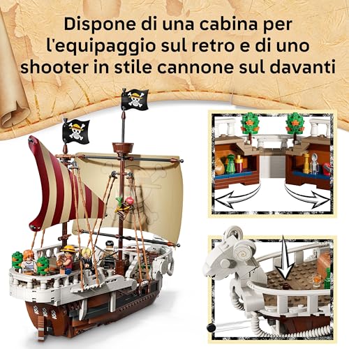 LEGO 75639 ONE PIECE La Nave Pirata Going Merry