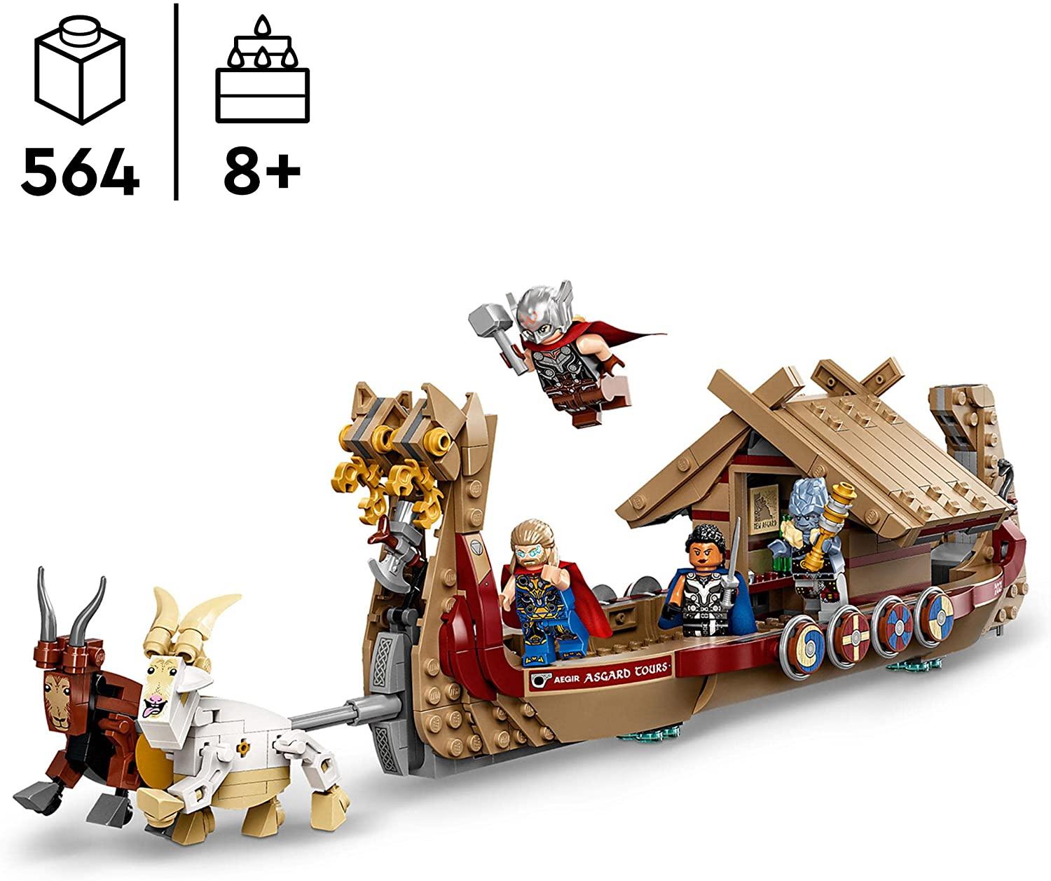 LEGO 76208 Marvel Drakkar di Thor