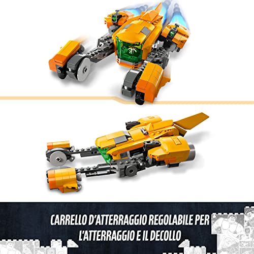 LEGO 76254 Marvel - Astronave di Baby Rocket