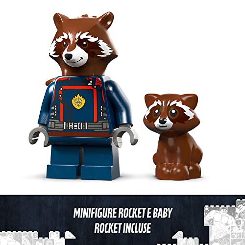 LEGO 76254 Marvel - Astronave di Baby Rocket