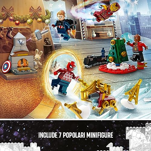 LEGO Marvel 76267 - Calendario dell’Avvento degli Avengers