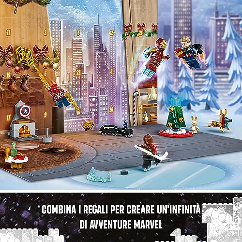 LEGO Marvel 76267 - Calendario dell’Avvento degli Avengers