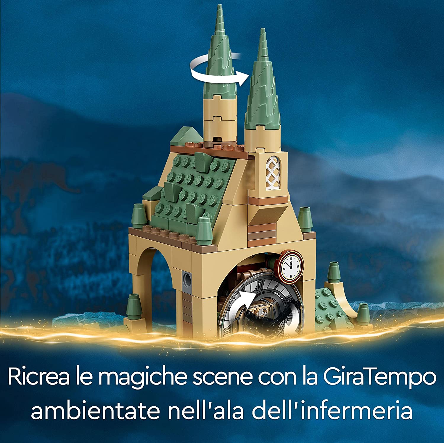 Lego 76398 Harry Potter Ala dell'infermeria di Hogwarts