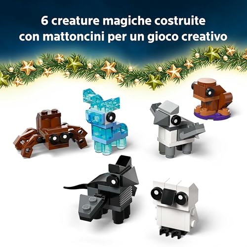 LEGO 76456 Harry Potter Calendario dell'Avvento 2025 -  24 soprese da costruire per Bambini e Bambine da 7 Anni