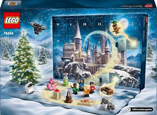 LEGO 76456 Harry Potter Calendario dell'Avvento 2025 -  24 soprese da costruire per Bambini e Bambine da 7 Anni