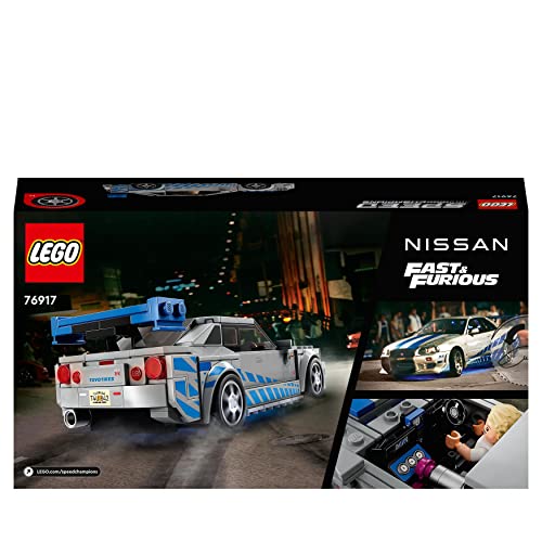 LEGO Speed Champions 76917 - 2 Fast 2 Furious Nissan Skyline GT-R (R34)