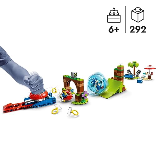 LEGO 76990 Sonic - Sfida della Sfera di Velocità