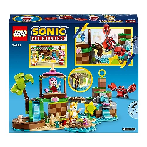 LEGO 76992 Sonic - L’Isola del Soccorso Animale di Amy
