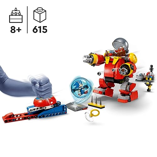 LEGO 76993 Sonic the Hedgehog Sonic vs. Robot, Playset con Robot giocattolo