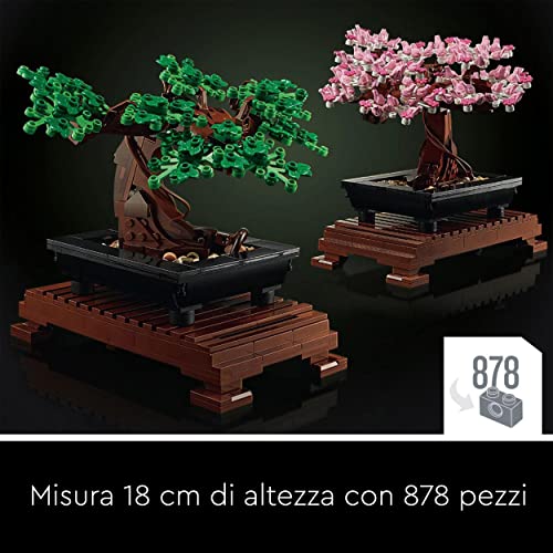LEGO Albero Bonsai, Regalo originale, set LEGO Ideas per Adulti, 10281
