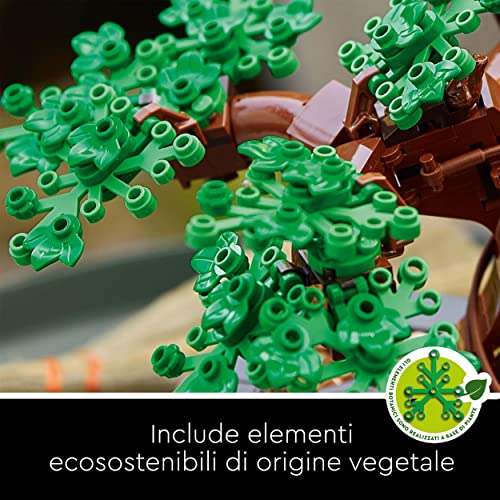LEGO Albero Bonsai, Regalo originale, set LEGO Ideas per Adulti, 10281