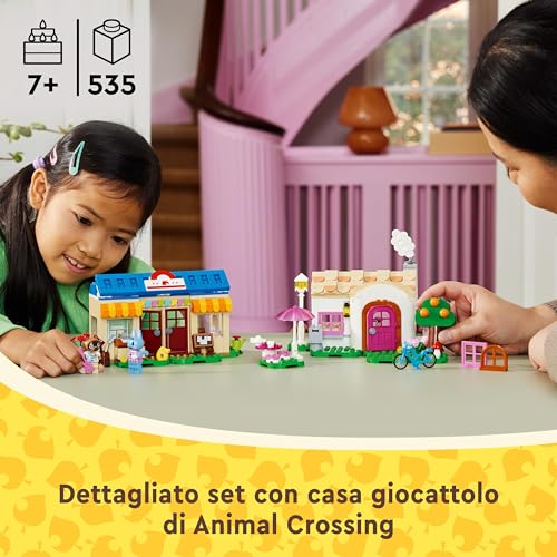 LEGO Animal Crossing Bottega di Nook e casa di Grinfia, 77050