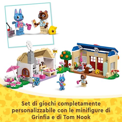 LEGO Animal Crossing Bottega di Nook e casa di Grinfia, 77050