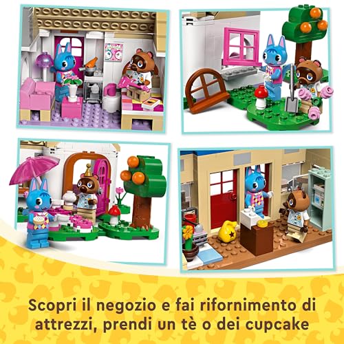 LEGO Animal Crossing Bottega di Nook e casa di Grinfia, 77050