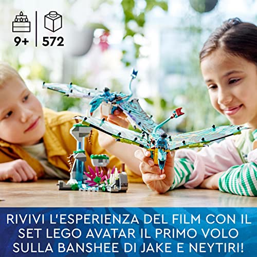 LEGO Avatar 75572 Il primo volo su Banshee di Jake e Neytiri