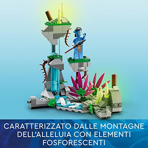 LEGO Avatar 75572 Il primo volo su Banshee di Jake e Neytiri