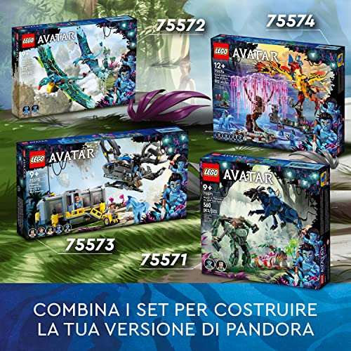 LEGO Avatar 75572 Il primo volo su Banshee di Jake e Neytiri