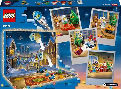 LEGO City 60475 - Calendario dell'Avvento 2025 per Bambini e Bambine da 5 Anni