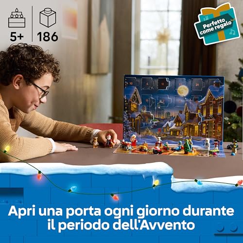 LEGO City 60475 - Calendario dell'Avvento 2025 per Bambini e Bambine da 5 Anni