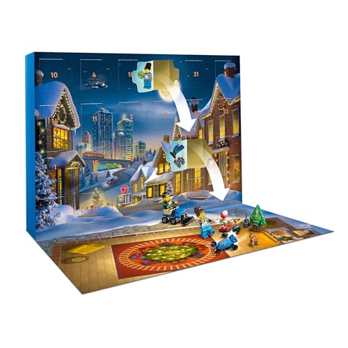 LEGO City 60475 - Calendario dell'Avvento 2025 per Bambini e Bambine da 5 Anni